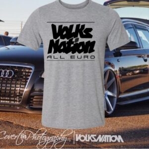 New Volksnation Black Font T-Shirt (Multi-Colors)