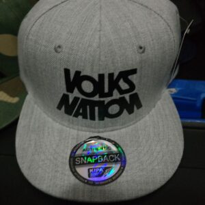 All Grey Hat / Black Lettering