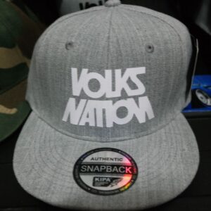 All Grey Hat / White Lettering