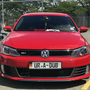 Volksnation Banner Half Chrome Half Oil Slick