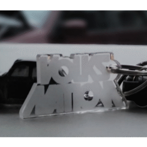 ETCHED VOLKSNATION KEY CHAIN