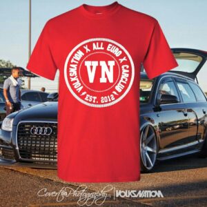 All Euro T-Shirt White Lettering (Multi-Colors)