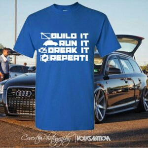 Cycle T-Shirt White Lettering (Multi-Colors)