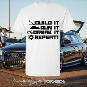 Cycle T-Shirt Black Lettering (Multi-Colors)